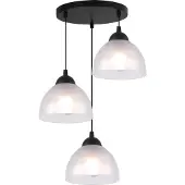 Light11 HOME Venice Hängelampe 3 Flache Milchlampen E27