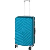 H4L Reisekoffer Hartschalenkoffer Check-In Koffer M Petrol 67x44x26cm ABS Kunststoff