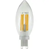 SLV 1008158 LED Candle, LED-Leuchtmittel, G9, PHASE, 3 W, 2200 K