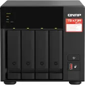 Qnap TS-473A, NAS, Tower, Ryzen Embedded, V1500B, 8 GB, DDR4