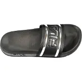 FILA Damen Hausschuh Schwarz: Stilvolle Ciabatta mit Logo & Details