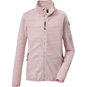 Killtec Fleecejacke "KOS 117 GRLS KNTFLC JCKT" Strickfleecejacke: warm, bequem, sportlich, bewegungsfreundlich