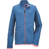 Killtec Strickjacke "KOS 151 GRLS FLX JCKT" Leichte Powerstretchjacke, Colourblock, 2-Wege-Stretch, vielseitig