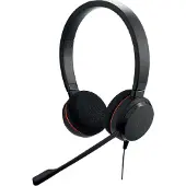 Jabra YOU'RE ON Jabra Evolve 20 Stereo / Mono, Kabelgebunden, Büro/Callcenter, 150 - 7000 Hz, 171 g, Kopfhörer, Schwarz