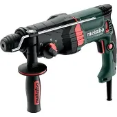 Metabo Bohrhammer KHE 2645, Kunststoffkoffer, Gummierter Griff, Tiefenanschlag