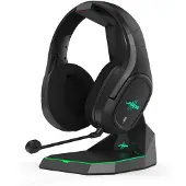 URage Gaming-Headset SoundZ 920, Wireless inkl. Ladestation, Schwarz