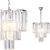Zuma Line Hängeleuchte 4x E14 Chrom AMEDEO 17106/3+1-CHR