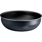 Tefal L72377, Rund, Wok-/Bratpfanne, Grau, Titan, Aluminium, 3 l