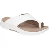 Gabor ROLLINGSOFT Damen Pantoletten - Zehentrenner Pantolette weiß Elegant