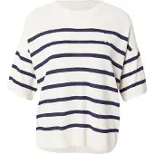 Armedangels - Women's Stripe Linen Blend Sweater - Pullover Gr S beige