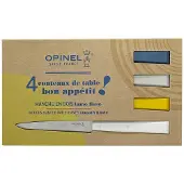 Opinel Bon Appetit 2040 Celestial, 4-teiliges Tafelmesser-Set