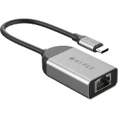 Hyper HD425B, USB 3.2 Gen 1 (3.1 Gen 1) Type-C, 2500 Mbit/s, Edelstahl, RJ-45, USB, 60,5 mm