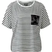 OUI - T-Shirt - Größe 40 DAMEN - weiß
