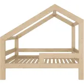 Need Sleep NeedSleep Hausbett 90x200 cm mit Rausfallschutz Asymmetrisch