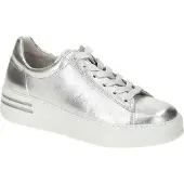 Gabor Sneaker 86.395 COMFORT Echtleder silber-grau weiß Weite G extra leicht