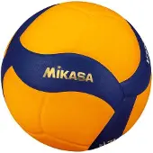 MIKASA - Volleyball Zweifarbig PP2549 (5) (Blau/Gelb)
