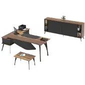 AEA Arbeitszimmer Couchtisch Braun Beistelltisch Holztisch Tischchen Holz