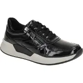 Gabor - Rollingsoft - Damenschnürer - Napplack - schwarz 7695797 (8,5/schwarz)