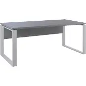 Composad Schreibtisch 170x80cm Arbeitszimmer Smartworking grauweiß Metaldesk