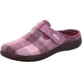 Rohde Pantoffeln Bari 6557 Damen Aubergine-Schuhgröße 37