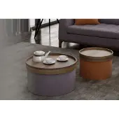 AEA Runde Couchtische Moderne Wohnzimmermöbel Abstelltische Beistelltische