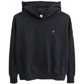 Mazine - Women's Back Print Wave Hoodie - Hoodie Gr XL schwarz