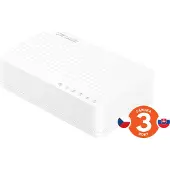 Tenda 5-Port Fast Ethernet Switch Unmanaged White