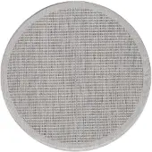 Ayyildiz Hali Outdoor Teppich GIZA Grau 200 x 200 cm Rund