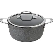 Ballarini 75002-828-0, 1,4 l, Rund, Grau, Aluminium, Titan, Edelstahl