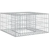 Syfax Gabionen Hochbeet Silber