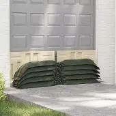 Syfax Sandsäcke 100 pcs Dunkelgrün 120 x 27 cm HDPE