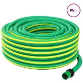 vidaXL Gartenschlauch 5-lagig Grün und Gelb 12 mm PVC