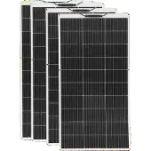 OEM Solarpanel, flexibles Design, hohe Effizienz, 4 Stück Solarpanel