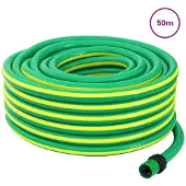 vidaXL Gartenschlauch 5-lagig Grün und Gelb 19 mm PVC