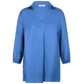 Emilia Lay Bluse 3/4 Arm blau, 52