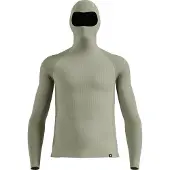 Odlo The Seamless Performance Wool Base Layer top With Facemask shadow (10876) S