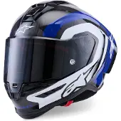 Alpinestars S-R10 Arius Carbon Integralhelm M unisex schwarz, M