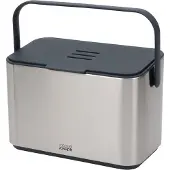 Joseph Joseph Food Waste Caddy Edelstahl Recyclingbehälter 4l