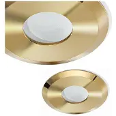 Azzardo AZ2800 Technoline OSCAR IP44 GOLD Einbauleuchte 1xGU10 50W IP44 Gold