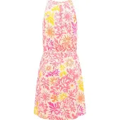 Ragwear Blusenkleid "Sanai Print YOUMODO" Eingrifftaschen Sommerkleid mit Schnürung und modischem Print