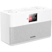Kenwood CR-ST100S-W, Internet, DAB+, FM, 87,5 - 108 MHz, PTY, 20 W, Voller Bereich