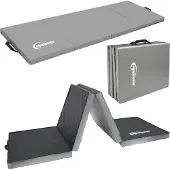 Eyepower Klappbare Turnmatte 180x60x5 cm Gymnastikmatte Weichboden Kinder Turnen Zuhause