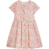 DANAMADE Sommerkleid "Dresses DBELLA", Mädchen, Gr. 152, bunt (ivory), Obermaterial: 90% Baumwolle, 10% Leinen. Futter: 100% Baumwolle, Kleider Sommerkleid