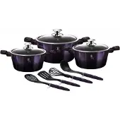 Berlinger Haus 10-teiliges Topfset BH-7141 LILA