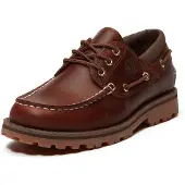 Timberland Unisex für Kinder. TB0A2A5FEM61 Nautische Lederschuhe Authentic braun (31), Flach, Schnürung, Lässig, Kinderbekleidung