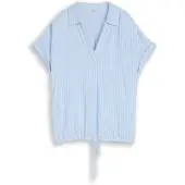 Tom Tailor Klassische Bluse "Loose" mit Streifen Muster