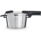 Fissler Vitaquick / Schnellkochtopf (6 L, Ø 22 cm) Edelstahl-Dampfkochtopf, 2-Garstufen, Germany - Induktion