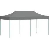 Syfax Partyzelt 291 x 580 x 315 cm Anthrazit Oxford-Stoff