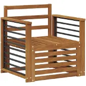 vidaXL Outdoor-Sofagarnitur Massivholz Akazie