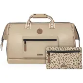 Cabaia Reisetasche mit Laptopfach Adventurer Sporty Duffle Bag Lobito beige